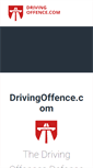 Mobile Screenshot of drivingoffence.com